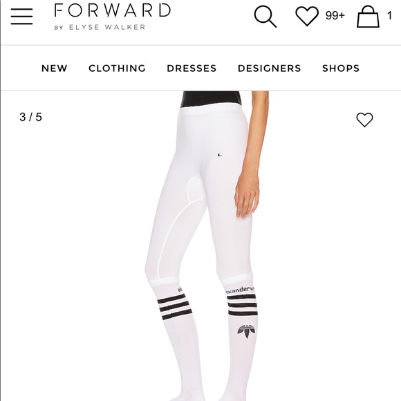 alexander wang adidas leggings